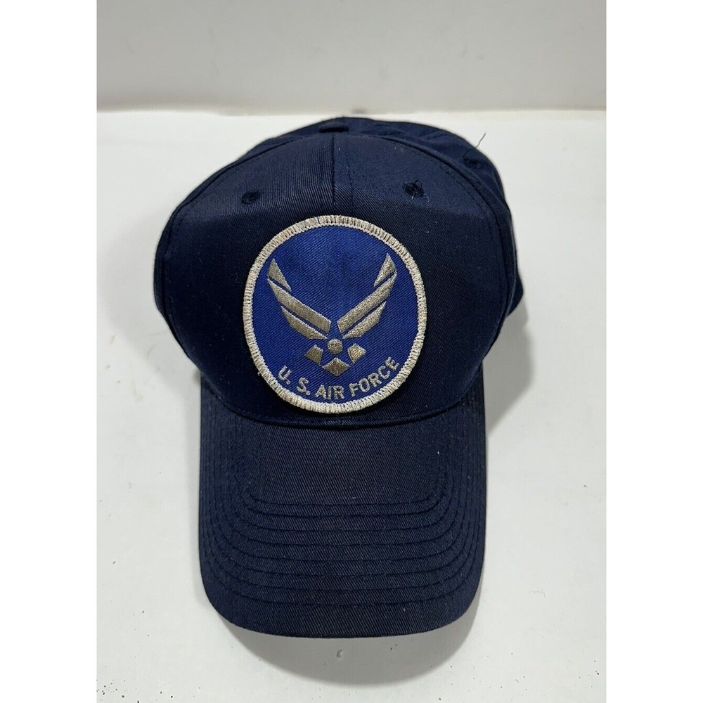US Air Force Licensed Cap Space Force Logo Blue